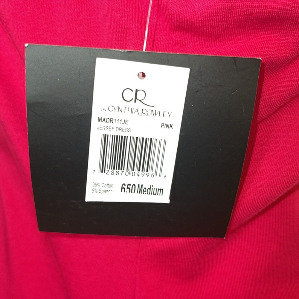 Cynthia Rowley Womens Red Halter Handkerchief Style Dress Size Medium NWT - Picture 14 of 15